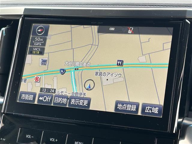ナビ利用時のマップ表示は見やすく、いつものドライブがグッと楽しくなります！