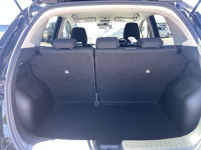バックドアが大きく開くので荷物の積み下ろしが楽にできます！