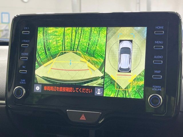 【パノラミックビューモニター】専用のカメラにより、上から見下ろしたような視点で360度クルマの周囲を確認することができます☆死角部分も確認しやすく、狭い場所での切り返しや駐車もスムーズに行えます。
