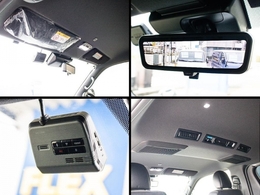 メーカーオプションのデジタルインナーミラー装備してます！前後ドラレコも付いてます！