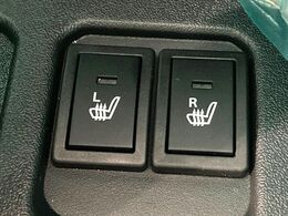 【シートヒーター】寒い日に重宝するシートヒーター！エアコンより早く温まってくれるので寒がりの人も安心ですね♪エアコンの温風は乾燥するから苦手、という方にもをおすすめです。