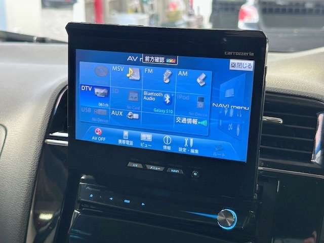 社外メモリナビ付き！DVD再生、フルセグTV、Bluetoothオーディオ、バックモニターと装備が充実しております！