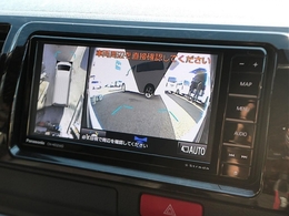 メーカーオプションのパノラミックビューモニターも完備☆
