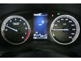 大型で見やすいメーター