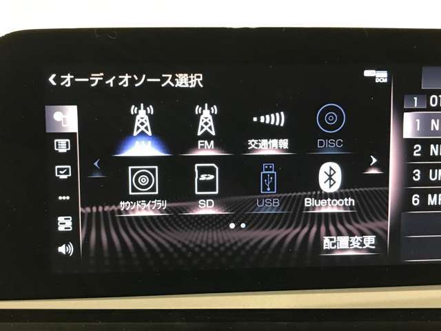 バックモニターが標準装備。お車の車庫入れが苦手な方も大丈夫です。