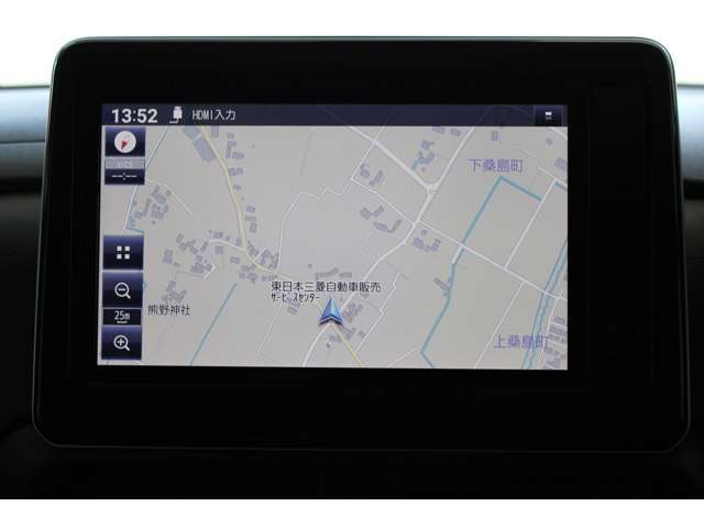 ナビゲーション付きで初めての場所では大変便利で助かる装備です。