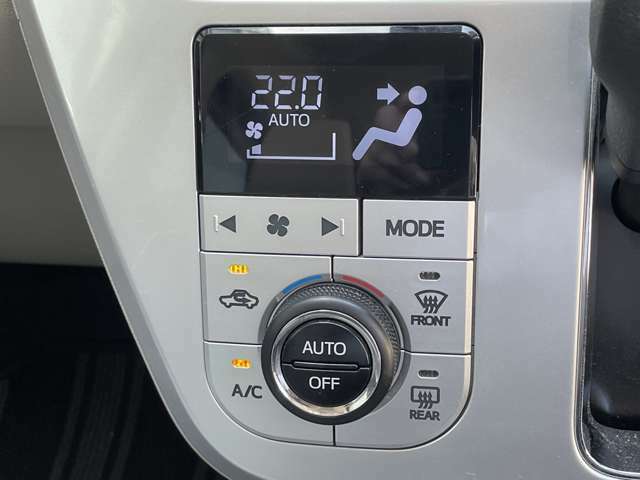 「オートエアコン」　設定した温度まで自動で調整♪上手に使えば燃費に貢献！