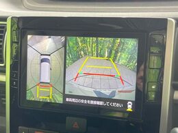 【パノラマモニター】専用のカメラにより、上から見下ろしたような視点で360度クルマの周囲を確認することができます☆死角部分も確認しやすく、狭い場所での切り返しや駐車もスムーズに行えます。