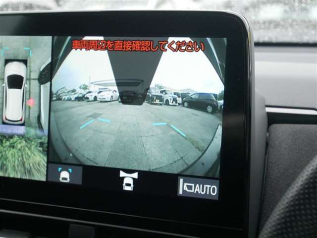 フロントカメラ（VIEWボタンを押す事で表示できます）