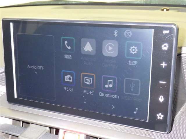 ブルートゥースオーディオ機能付です！お持ちの　i-Pоdなどで音楽を楽しめます。