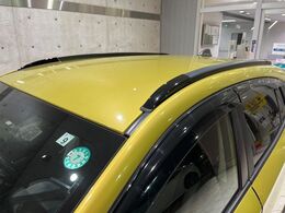 【ルーフレール】外観の魅力を引き立てるとともに、ウィンタースポーツや釣り、ロードバイク等で使う各種ギアを積むキャリア取り付けベースに！アクティブなカーライフを楽しむには必須の装備ですね！