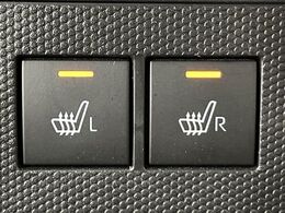 【シートヒーター】寒い日に重宝するシートヒーター！エアコンより早く温まってくれるので寒がりの人も安心ですね♪エアコンの温風は乾燥するから苦手、という方にもをおすすめです。