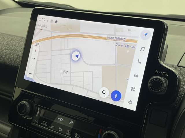 【カーナビ】『カーナビ』の画像になります。ナビ利用時のマップ表示は見やすく、いつものドライブがグッと楽しくなります！