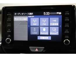 Bluetoothオーディオ対応しています。スマートフォンなどをカーオーディオへ無線で接続し、お気に入りの音楽を再生可能。