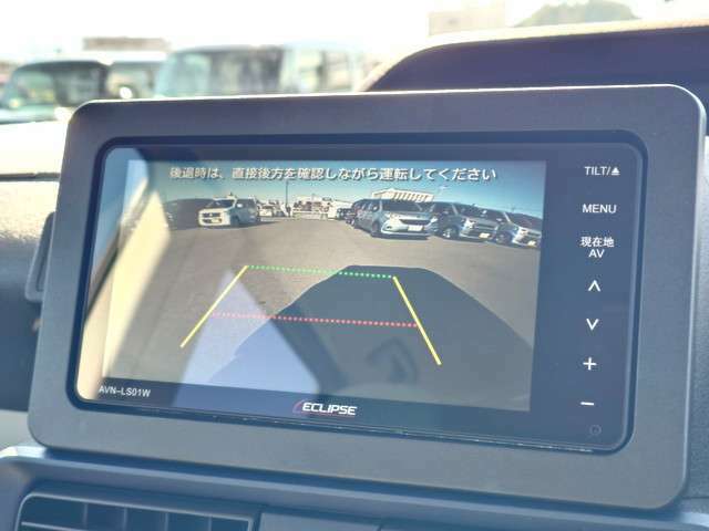 バックカメラ付き