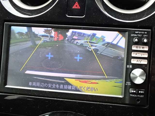 駐車には欠かせないバックカメラ付き！！これで駐車も楽ちん♪