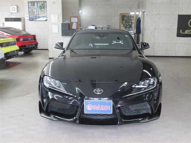 Toyota　Supra　Safety・6灯式LEDヘッドランプ・8.8インチHDDナビ・フルセグ・Apple　CarPlay・WORK19インチAW・BSM・BTオーディオ・Rフォグ・パドルシフト