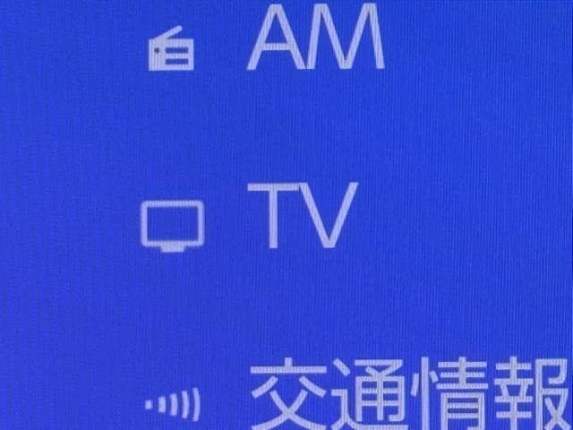 TVが見れるチューナーを装備しています。　新しい車でも付いていないことで、TVが見れない事も多々あるので要チェックです。