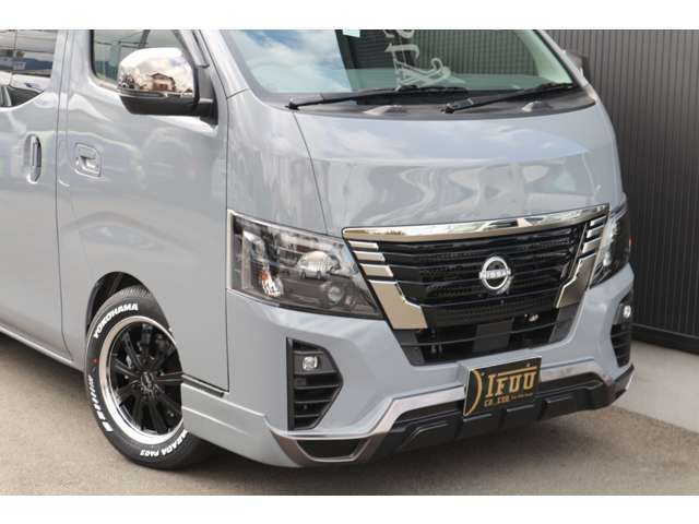 グランドプレミアムGX標準装備LEDヘッドライトインナーブラック塗装！DynastyGROUNDフロントバンパープロテクター！