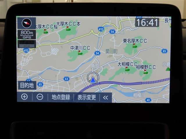 トヨタ純正ナビ装備！地図描写は文字も道もクリアで見やすく、滑らかに表示します。これさえあればもう道に迷わないですみますね♪