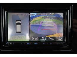 全周囲モニター付で、車庫入れも駐車もラクラクです。