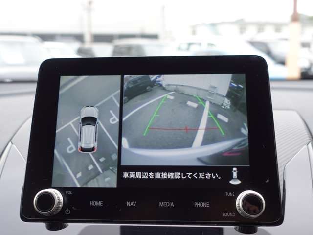 マルチアラウンドモニター付