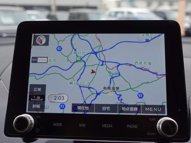 スマホ連携ナビ