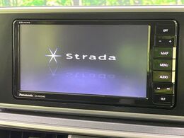 【ナビゲーション】目的地までしっかり案内してくれる使いやすいナビ。Bluetooth接続すればお持ちのスマホやMP3プレイヤーの音楽を再生可能！毎日の運転がさらに楽しくなります！！