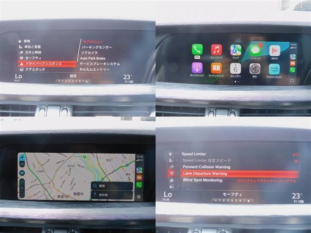 ACC・黒革シート・ディスプレイオーディオ・CarPlay・バックカメラ・ETC・Bluetooth・パワーバックドア・HIDライト・純正18インチAW・コーナーセンサー・シートヒーター・BSM