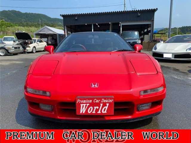 平成3年式（1991y）NSX3・0！黒本革パワーシート！過去整備記録簿20年分18枚有！BILSTEINDampers！WORK17インチAW！Aftermarketマフラー！