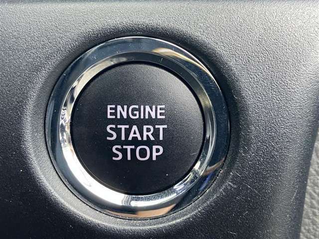プッシュエンジンスタートシステム、エンジン始動・停止をワンタッチで行うことができます。