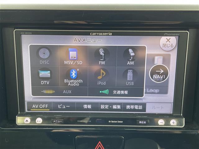 【ナビ】CDやDVDの再生、フルセグTV、音楽録音も可能です！