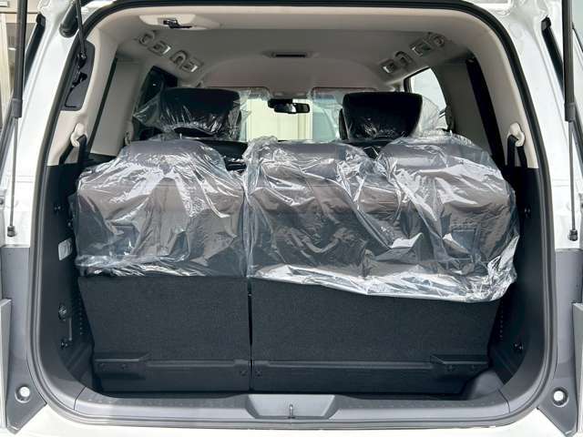 荷物がたくさん積めます！