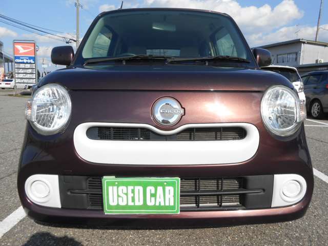 当店の車をご覧いただきありがとうございます。H28年3月登録ミラココアXリミテッドです！（型式DBA-L675S）