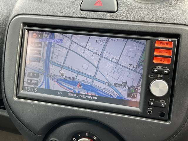 ナビゲーションは視覚的にもわかりやすいメニュー画面で入力が各種あるので楽しめます。