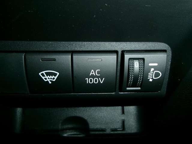 フロントガラス熱線/AC100V/ヘッドライト光軸調整