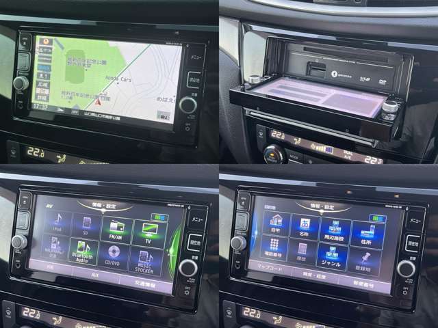 純正メモリーナビがついております。