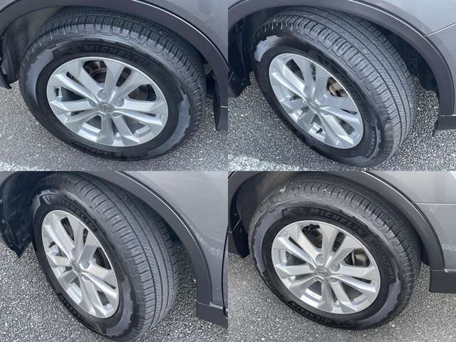 純正のアルミホイールです！