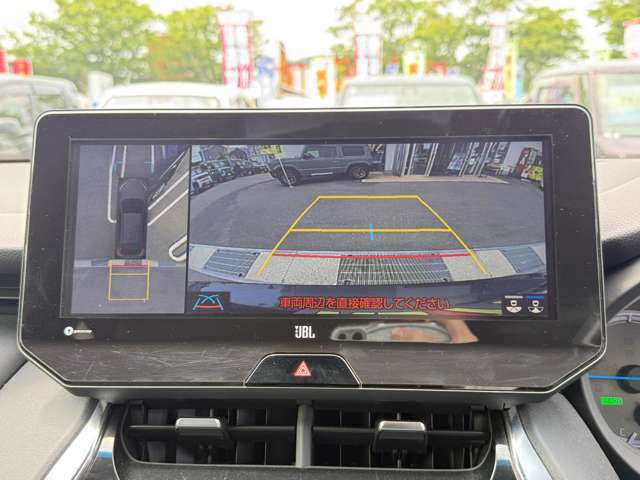 【バックカメラ】付で方向確認も安心です。狭い駐車場や後方確認しにくい場所で活躍します♪駐車が苦手な方にもオススメな便利機能です！
