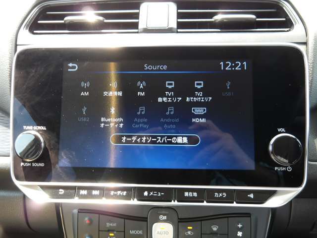 Bluetoothなど好きな音楽を聴きながらドライブ。