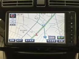 【メモリーナビ】フルセグ・CD・ラジオ・DVD視聴機能付き♪操作はタッチパネルで簡単です♪