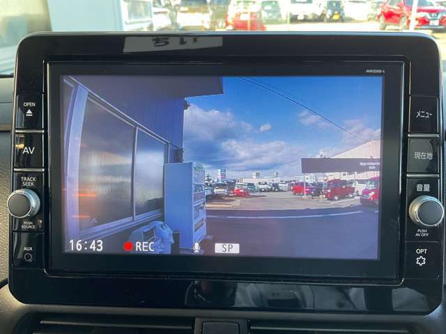 ナビゲーションで確認できる、ドライブレコーダー映像。