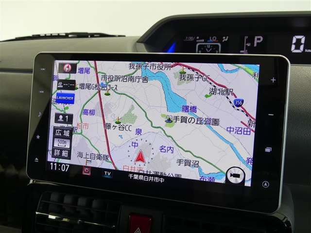 フルセグTV対応9インチナビ。Bluetoothにも対応していますので貴方のドライブをしっかりサポートします。