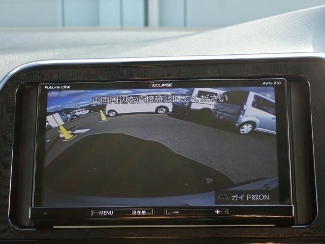 バックカメラ装備しております。駐車時に大変役に立ちますよ♪駐車が苦手な方にも便利機能です♪