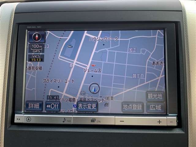 純正ナビを装備。タッチパネル式で使いやすく、お出かけもラクラクです。NHZN-X62G