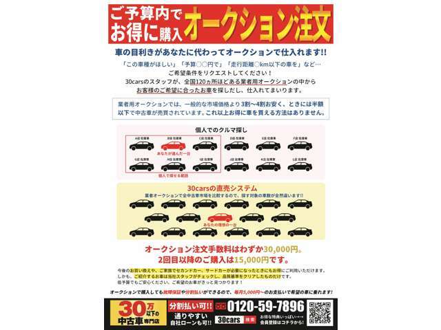 お車探します！ご予算・車種・走行距離などでお車さかしませんか！