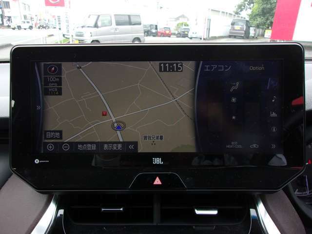 メーカーオプションメモリーナビ。