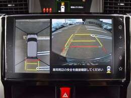 パノラマモニター ：車を真上から見たような映像が表示されるので、駐車の際はとても便利です☆