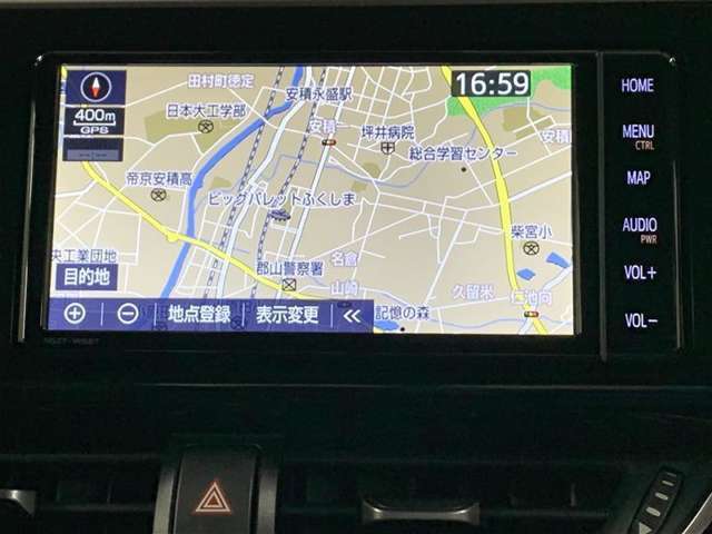 メモリーナビを装備。お出かけラクラクNSZT-W68T