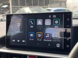 【9インチ　ディスプレイオーディオ大画面ディスプレイへお持ちのスマートフォンと連携して、ナビやbluetoothでの音楽再生が可能です♪デザインはもちろん操作性も良好！別途ナビ機能の取付可能です♪